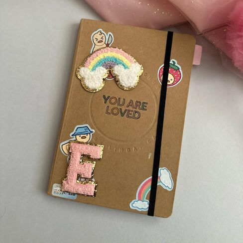 رقعات ملصقات ZOOX Mickey & Friends لاصقة 3M، كلاسيكية من Chennilee مع لمعان ذهبي 3.75 بوصة (Minnie Off-White Lg) in Kuwait