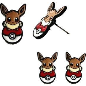 زوج واحد من الأقراط المعدنية المتحمسة للتطورات الأنيمي الكرتونية هدايا للنساء والفتيات in Kuwait