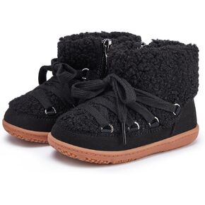 BMCiTYBM Baby Snow Boots Boys Girls Winter Warm Shoes Lightweight Outdoor Shoes for Infant Toddler 6 9 12 18 24 Months