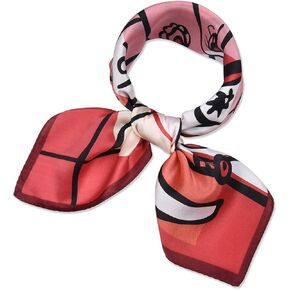 corciova western neck scarf for men black neckerchief 21x21 women silk hair scarf ladies short bandana paisley purse scarf