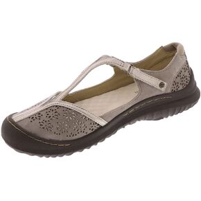 Jambu Womens Creek Perforated T-Strap Sandals
