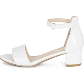 Kassie Daniela NILZA Girls/Kids/Children - Wide band Comfortable Sole with Ankle Strap Block Heel Sandals Shoes in Saudi Arabia