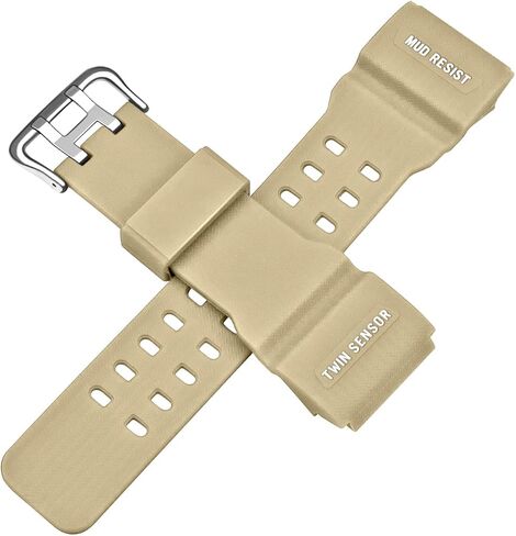 Hstrap سيليكون ووتش العصابات حزام استبدال المطاط الرياضة ووتش الفرقة للرجال متوافق مع Caiso G-shock GG1000 GSG100 GWG100 in Kuwait