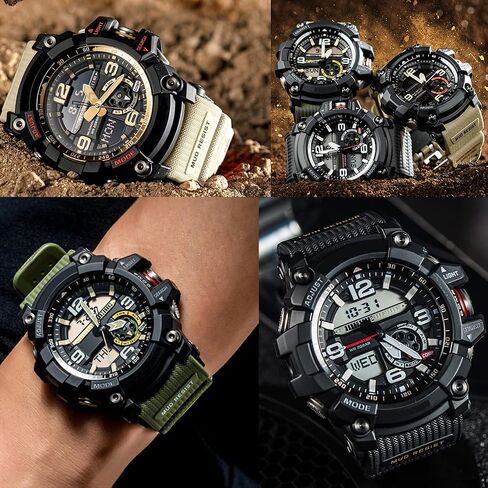 Hstrap سيليكون ووتش العصابات حزام استبدال المطاط الرياضة ووتش الفرقة للرجال متوافق مع Caiso G-shock GG1000 GSG100 GWG100 in Kuwait