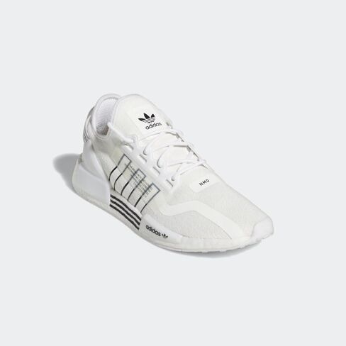 حذاء اديداس NMD_R1 V2 للرجال، ابيض، مقاس 11 in Kuwait