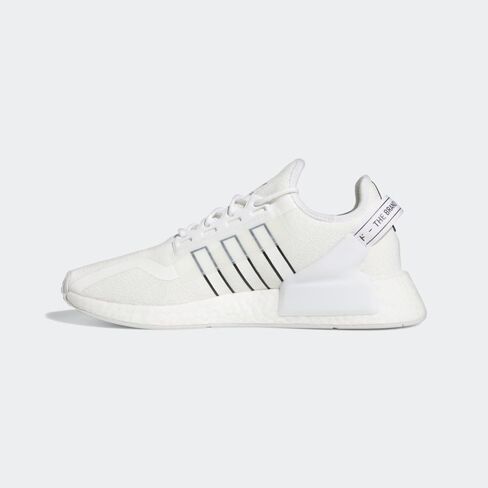حذاء اديداس NMD_R1 V2 للرجال، ابيض، مقاس 11 in Kuwait
