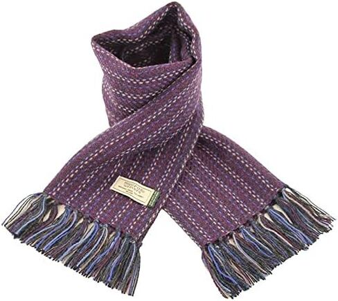 وشاح صوف رجالي من Mucros Weavers، منسوج يدويًا في أيرلندا، وشاح الصيادين التقليدي in Kuwait