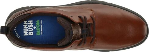 Nunn Bush Men's Stance Plain Toe Oxford Lightweight Comfortable Lace Up in Saudi Arabia