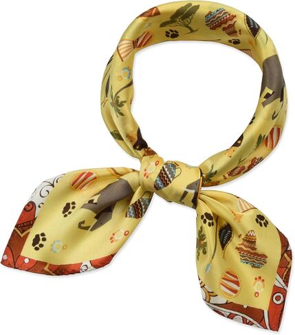 corciova western neck scarf for men black neckerchief 21x21 women silk hair scarf ladies short bandana paisley purse scarf in Kuwait