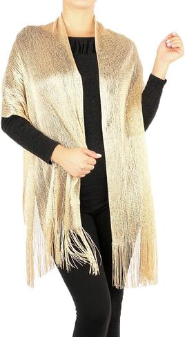 وشاح لوريكس ذو درجتين من اللون المعدني الحديث من شبكة صيد السمك من الأكريليك للحفلات in Kuwait