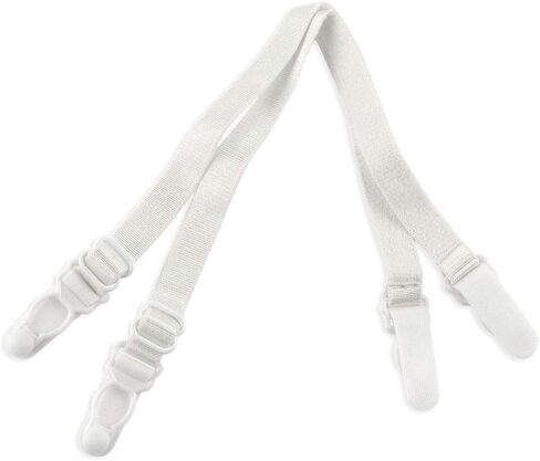 uxcell Elastic Non-slip Adjustable Bra Shoulder Strap Clips Holder for Women in Kuwait