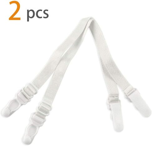 uxcell Elastic Non-slip Adjustable Bra Shoulder Strap Clips Holder for Women in Kuwait