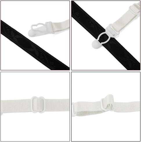 uxcell Elastic Non-slip Adjustable Bra Shoulder Strap Clips Holder for Women in Kuwait