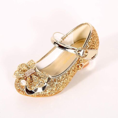 Girls Dress Shoes Adorable Sparkle Mary Jane Flats for Wedding Party in Kuwait