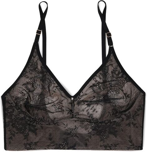 Smart & Sexy Women's Smooth Lace Longline Bralette in Kuwait