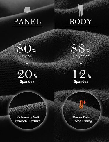 سراويل يوجا مبطنة بالصوف للأمومة نشطة للنساء فوق البطن للتمرين في الشتاء الدافئ السميك للحمل مع جيوب in Kuwait