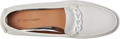 Johnston & Murphy Women's Maggie Chain Driving Style Loafer in Saudi Arabia