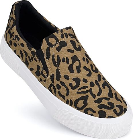 JENN ARDOR Slip On Sneakers Women Comfortable Walking Slip On Shoes Women Memory Foam Womens Fashion Loafers for Women Casual Shoes for Women Flats in Kuwait