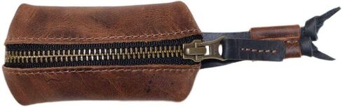 Hide & Drink, Leather Key Pouch/Key Rings/Keychain/Holder/Case/Organizer, Handmade Includes 101 Year Warranty :: Bourbon Brown in Saudi Arabia