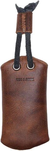 Hide & Drink, Leather Key Pouch/Key Rings/Keychain/Holder/Case/Organizer, Handmade Includes 101 Year Warranty :: Bourbon Brown in Saudi Arabia