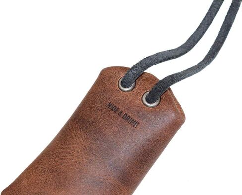 Hide & Drink, Leather Key Pouch/Key Rings/Keychain/Holder/Case/Organizer, Handmade Includes 101 Year Warranty :: Bourbon Brown in Saudi Arabia
