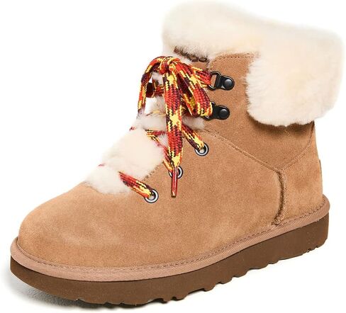 حذاء UGG نسائي كلاسيكي صغير من الدانتيل من جبال الألب in Kuwait