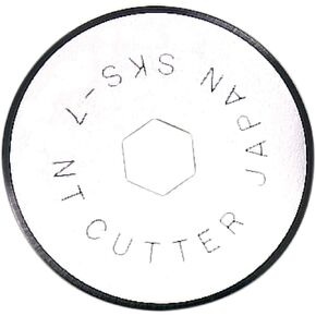 NT Cutter 28mm Rotary Blades for Rotary Cutter and Large Fabric Circle Cutter, 2-Blade/Pack, 1 Pack (BR-28P) in Kuwait