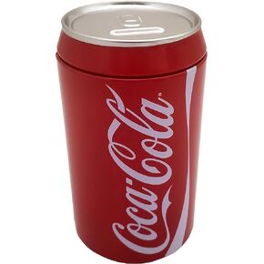 The Tin Box Company Coca Cola Can Bank with Removable Lid, Red, Model:660227-12 Pack of 1