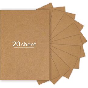 20 Sheets Orange Cardstock 8.5 x 11in, 250gsm/92lb Thick Orange cardstock Paper for DIY Arts and Cards Making, Heavy Orange Craft Paper for Invitations, Stationary Printing,Scrapbook Supplies in Kuwait