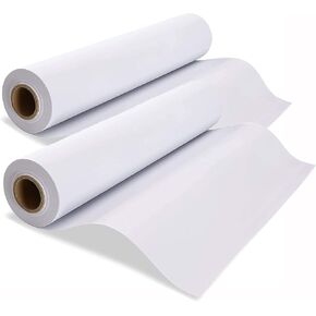 Easel Paper Roll, 2PCS, 43CM x 15M Each Drawing Paper, 17-Inch by 49-Feet Art Paper Roll Replacement for Kid's Art Easel Paper, Arts & Crafts, Bond Paper (2pc Rolls) in Saudi Arabia