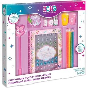 Make It Real 3C4G: Fairy Garden Novelty Sketching Set - 24 pcs, Create Crafts & 3D Artworks, Mixed Media Set, Tweens, Girls & Kids Ages 8+, Three Cheers for Girls in Kuwait