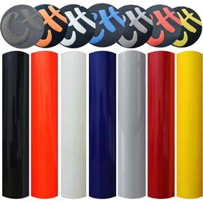 3D Puff Heat Transfer Vinyl Sheets 12"x 10" Foaming HTV Press Film Puffy Vinyl Iron on Vinyl for DIY T-Shirt Clothes Bag Pillow Textile Fabric (Assorted Color)