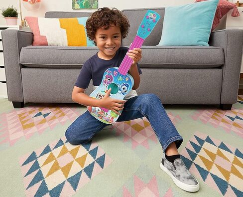 Do, Re & Mi Musical Guitar, 23.5" - Built in Song, Play Along - for Kids 3 and Up - Easy to Hold Guitar - Music Toy for Kids - Amazon Exclusive in Kuwait