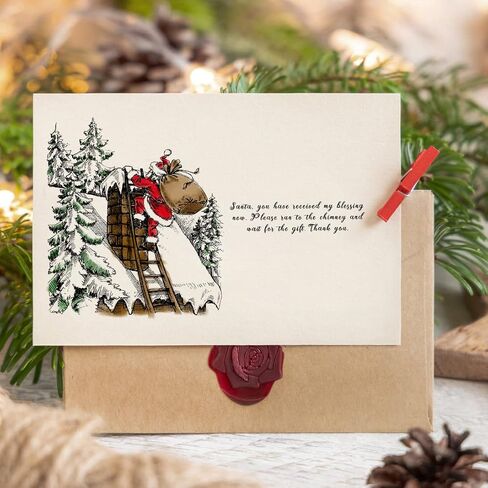 Happy New Year Christmas Clear Stamps, Five Cat Star Snowflake Greeting Sentiments Words Clear Rubber Stamps for Card Making Christmas Decoration and DIY Scrapbooking in Kuwait