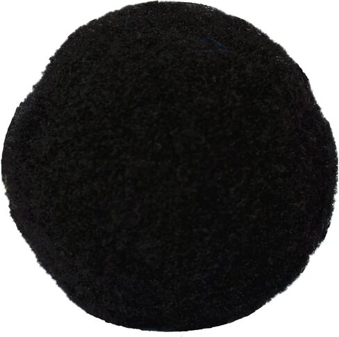 1.2 inch Black Pom Poms Balls Pompom (100 Pack) with Wiggle Eyes for Arts and Crafts in Kuwait