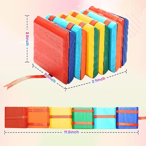 Boxgear Colorful Retro Flip Ladder Wooden Flap Ladder Blocks Sensory Fidget Learning Toy Magical Illusion Toys in Kuwait