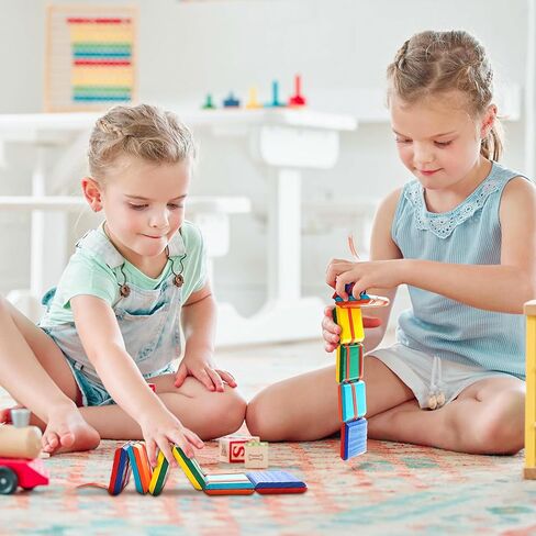 Boxgear Colorful Retro Flip Ladder Wooden Flap Ladder Blocks Sensory Fidget Learning Toy Magical Illusion Toys in Kuwait