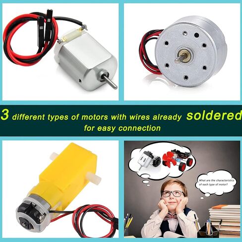 مجموعات علمية للاطفال من سن 8 الى 12 سنة، مشاريع ستيم للاولاد، العاب تجارب شمسية هدايا للاولاد والبنات من سن 8-14 سنة، مشروع علوم بناء محرك كهربائي 4 في 1 للمراهقين 9 10 11 12 13 in Kuwait