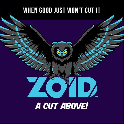 Zoid 60mm Rotary Cutter with Grip, Fabric Cutter Wheel, Rotary Cutter Blade, Craft Cutting Tool, Freehand Tool For Dense Fabrics,Denim, Corduroy and Multiple Projects, Soft-Touch Handle in Kuwait