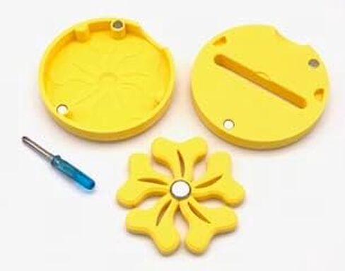 قاطعة خيط مع حافظة مغناطيسية للشفرات الدوارة من بيربل هوبيز (وردي، شفرة 60 ملم) in Kuwait