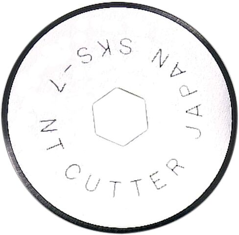 NT Cutter 28mm Rotary Blades for Rotary Cutter and Large Fabric Circle Cutter, 2-Blade/Pack, 1 Pack (BR-28P) in Kuwait