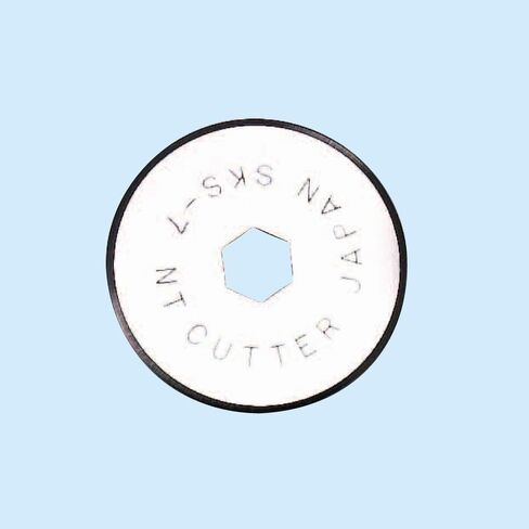 NT Cutter 28mm Rotary Blades for Rotary Cutter and Large Fabric Circle Cutter, 2-Blade/Pack, 1 Pack (BR-28P) in Kuwait