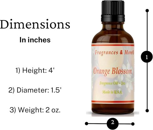 زيت عطري برائحة زهر البرتقال 2 اونصة in Kuwait