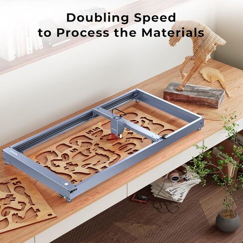 ملحقات مجموعة تمديد xTool D1 Pro لكل من xTool D1 وD1 Pro 5W/10W/20W للنقش بالليزر، قم بتوسيع منطقة النقش بالليزر إلى 36.85 بوصة × 17 بوصة، نقش وقطع بالليزر أطول للنقش بالليزر in Kuwait