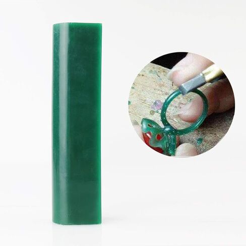 PHYHOO مجوهرات أداة حلقة أداة الأخضر نحت الشمع أنبوب رجل الشمع الدائري الصلبة نحت الشمع أنبوب T150 in Saudi Arabia