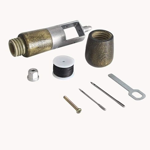 DIY أداة يدوية الصنع قفل مصنع غرزة عدة إصلاح الأحذية قماش جلد إصلاح الخياطة Awl التلقائي الحرفية سوبر نحت الشمع خط اليد الفن اثنين إبرة آلة in Kuwait