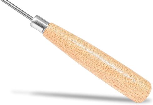 سيكي اليابان الجلود اليابانية خدش المخرز، مقبض الخشب المخرز المجوف، أداة الخياطة الخياطة للجلود DIY اليدوية in Kuwait