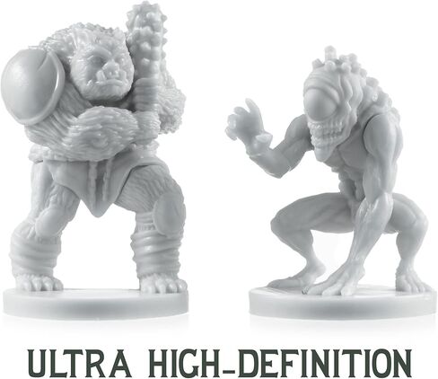 Master's Minions: Raiders of The Wilderland Tabletop Miniatures - 23 HD Unpainted Mini Figures - 25mm DND, Pathfinder, Fantasy RPG Bulk Minis - Unique Monsters + More from The 5e Starter Set Campaign in Kuwait