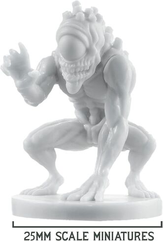 Master's Minions: Raiders of The Wilderland Tabletop Miniatures - 23 HD Unpainted Mini Figures - 25mm DND, Pathfinder, Fantasy RPG Bulk Minis - Unique Monsters + More from The 5e Starter Set Campaign in Kuwait