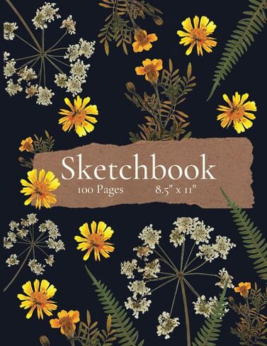 Sketchbook - 100 Sheet Acid-Free Drawing Paper, Ideal for Kids, Teens & Adults - Drawing and Coloring Pad Art Supplies: Superior Paper Quality: ... perfect for a variety of artistic mediums. in Saudi Arabia